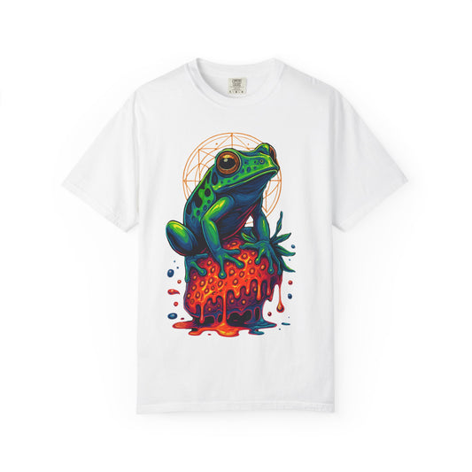 Berry Surreal Frog Tshirt