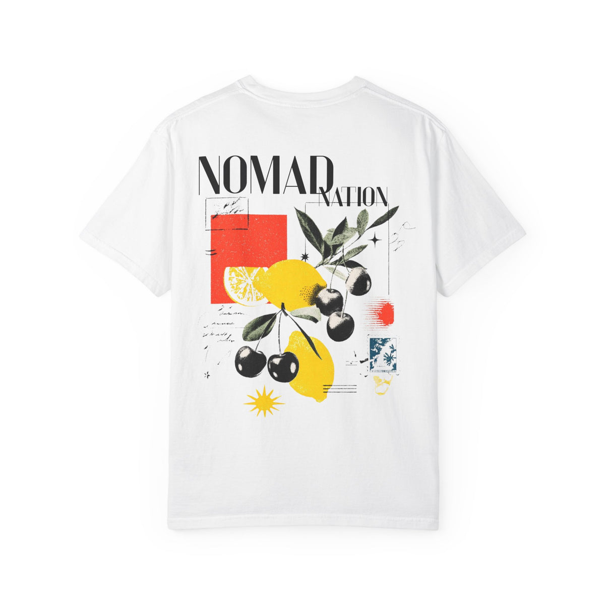 Nomad Nation Lemon Cherry Graphic T-Shirt