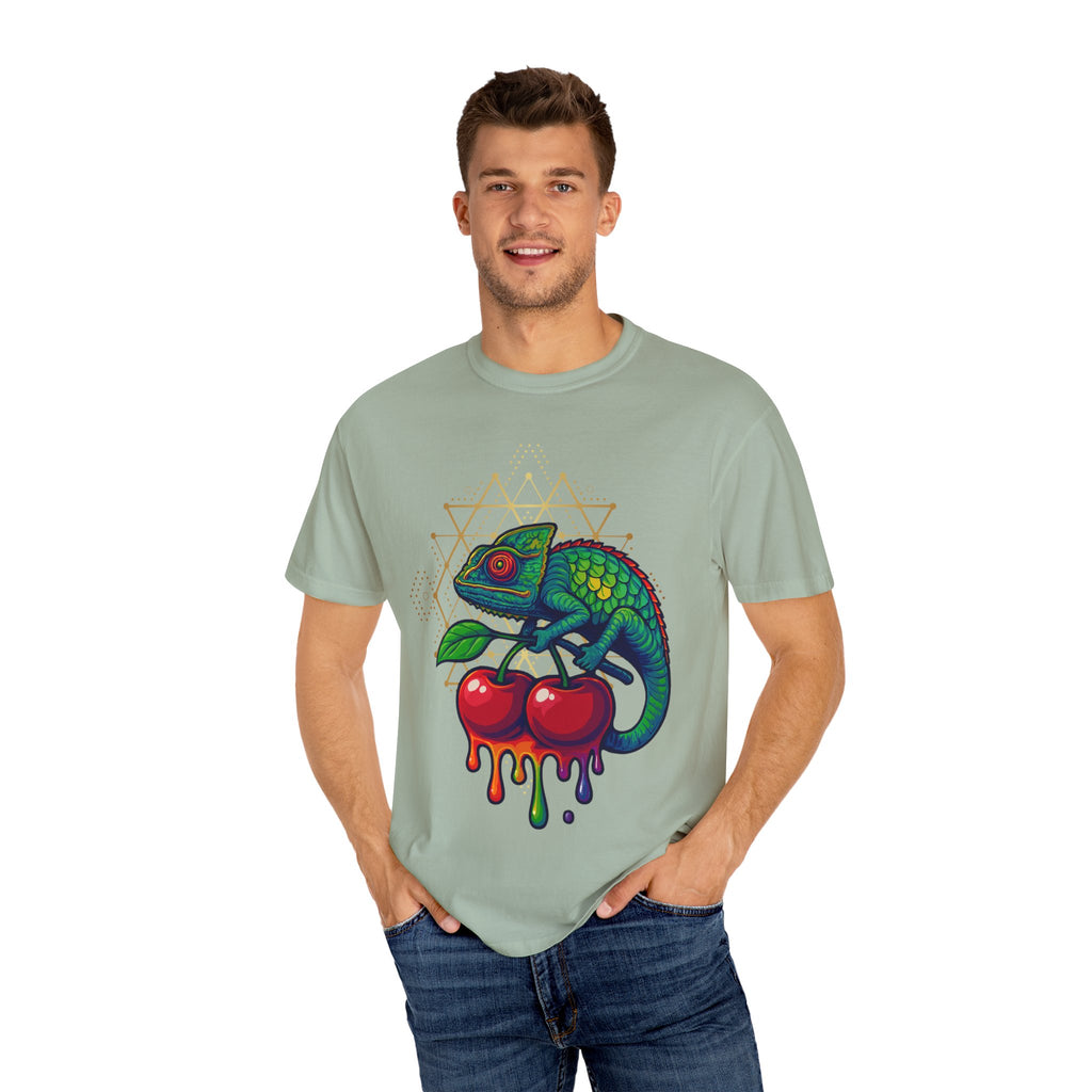 🍒🦎 Cherry Chameleon T-Shirt