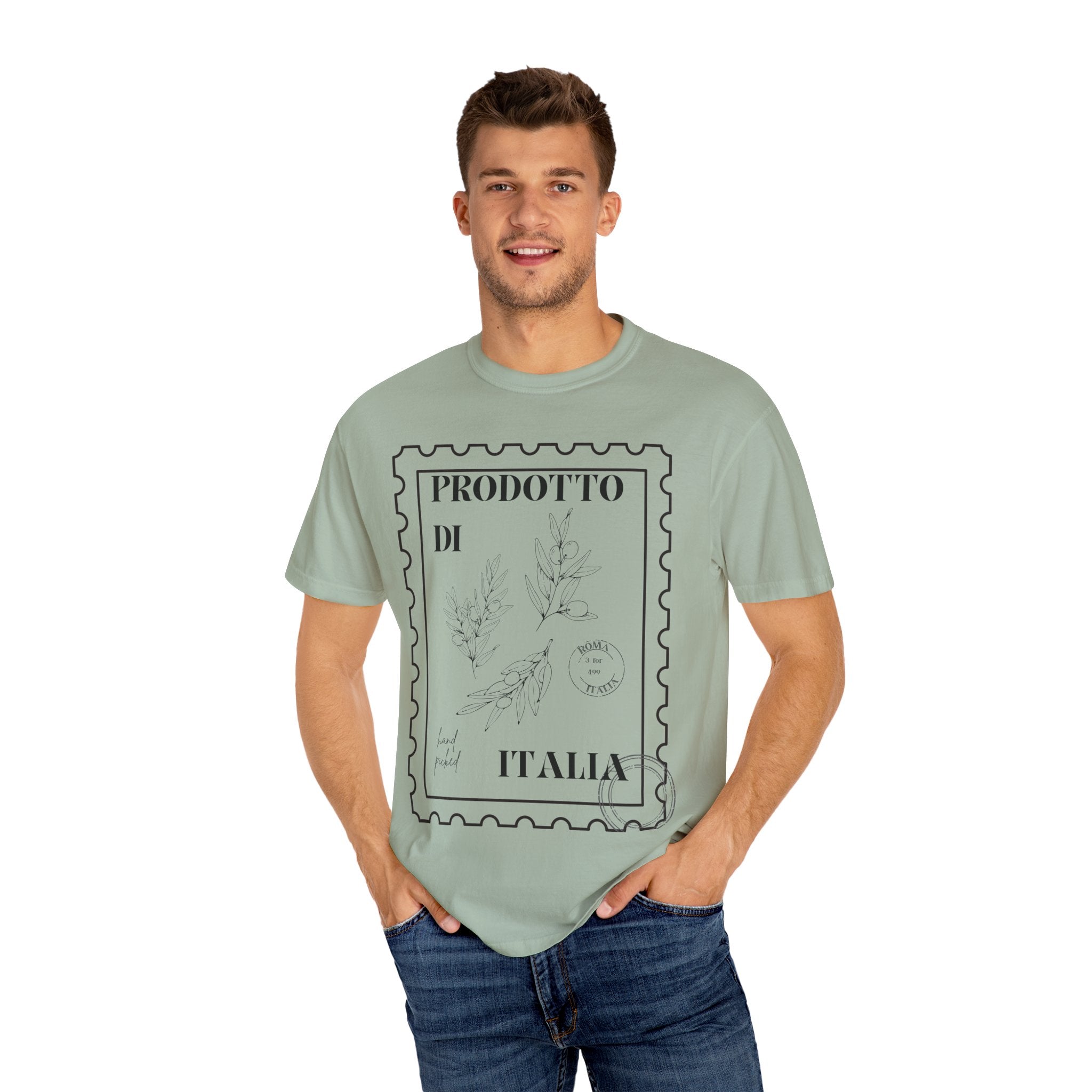 Italian Stamp Graphic Tee
