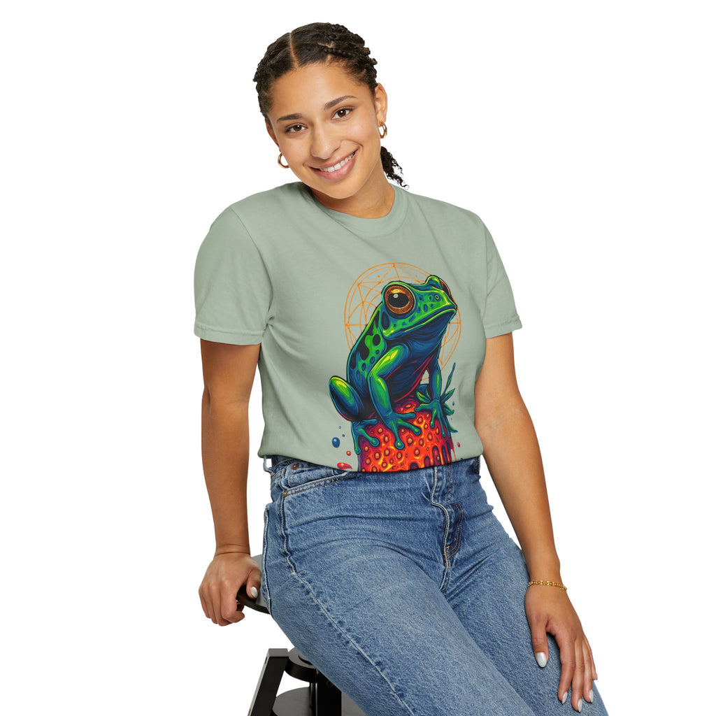 Berry Surreal Frog Tshirt