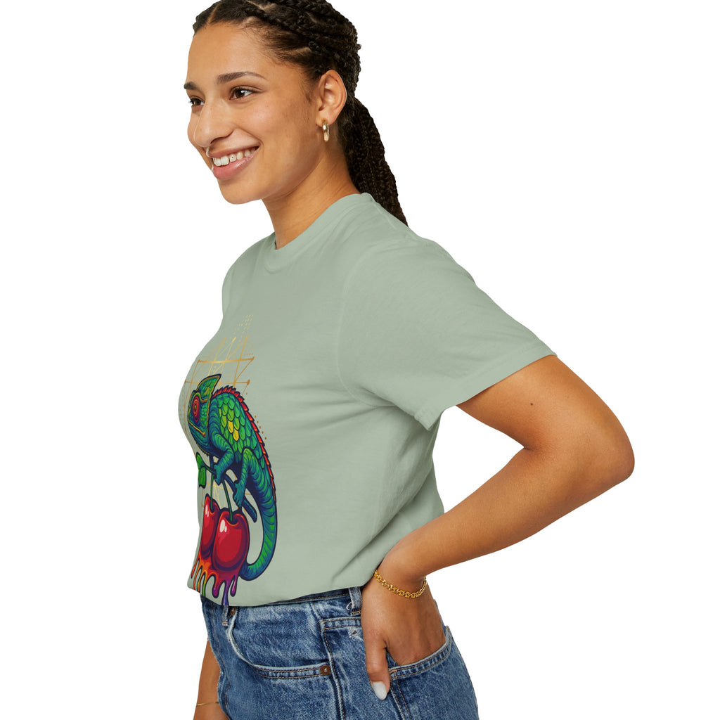 🍒🦎 Cherry Chameleon T-Shirt