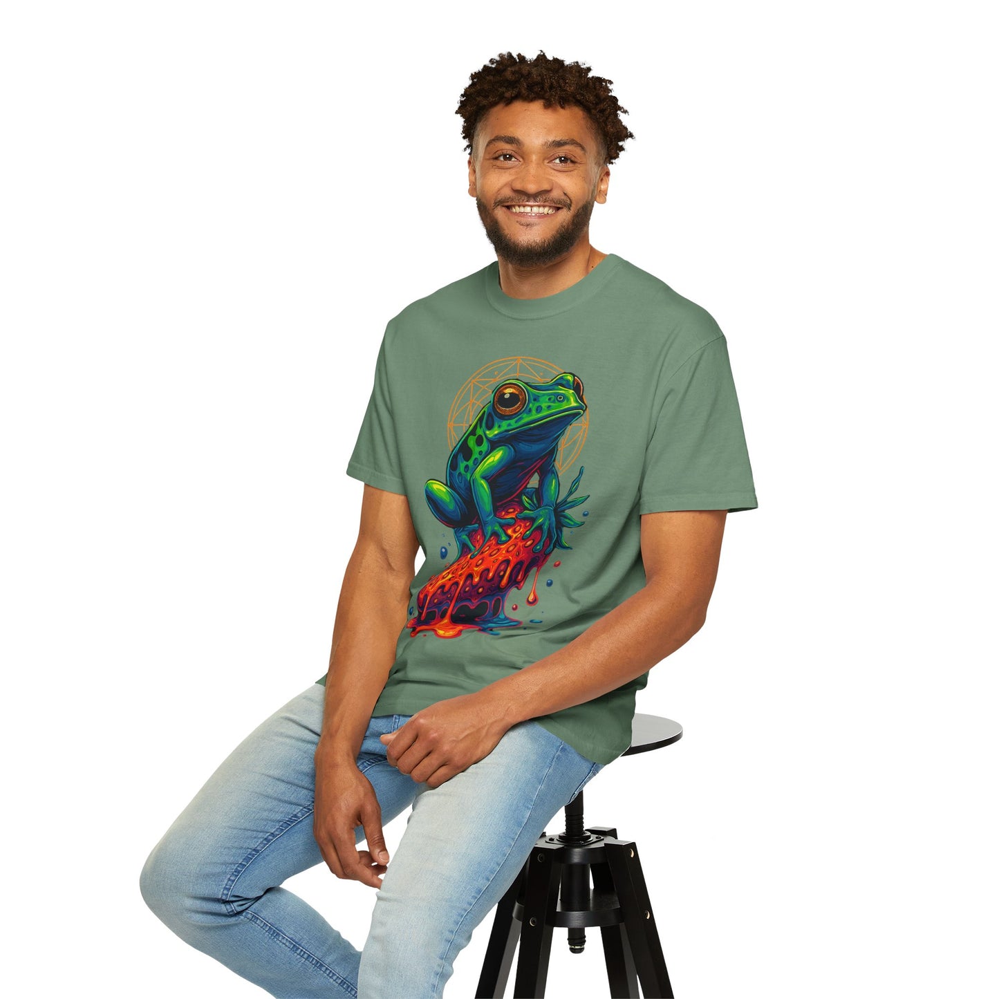 Berry Surreal Frog Tshirt
