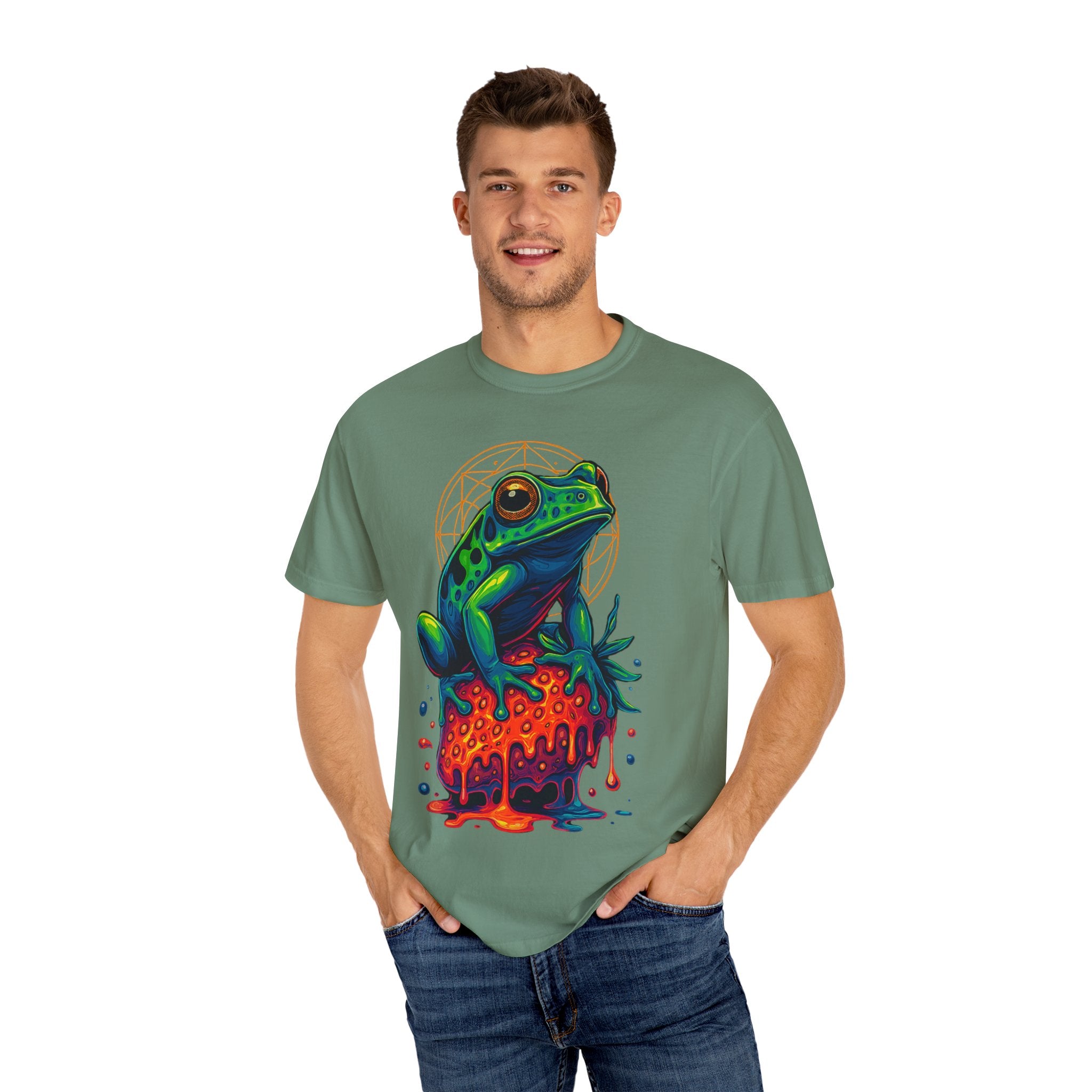Berry Surreal Frog Tshirt