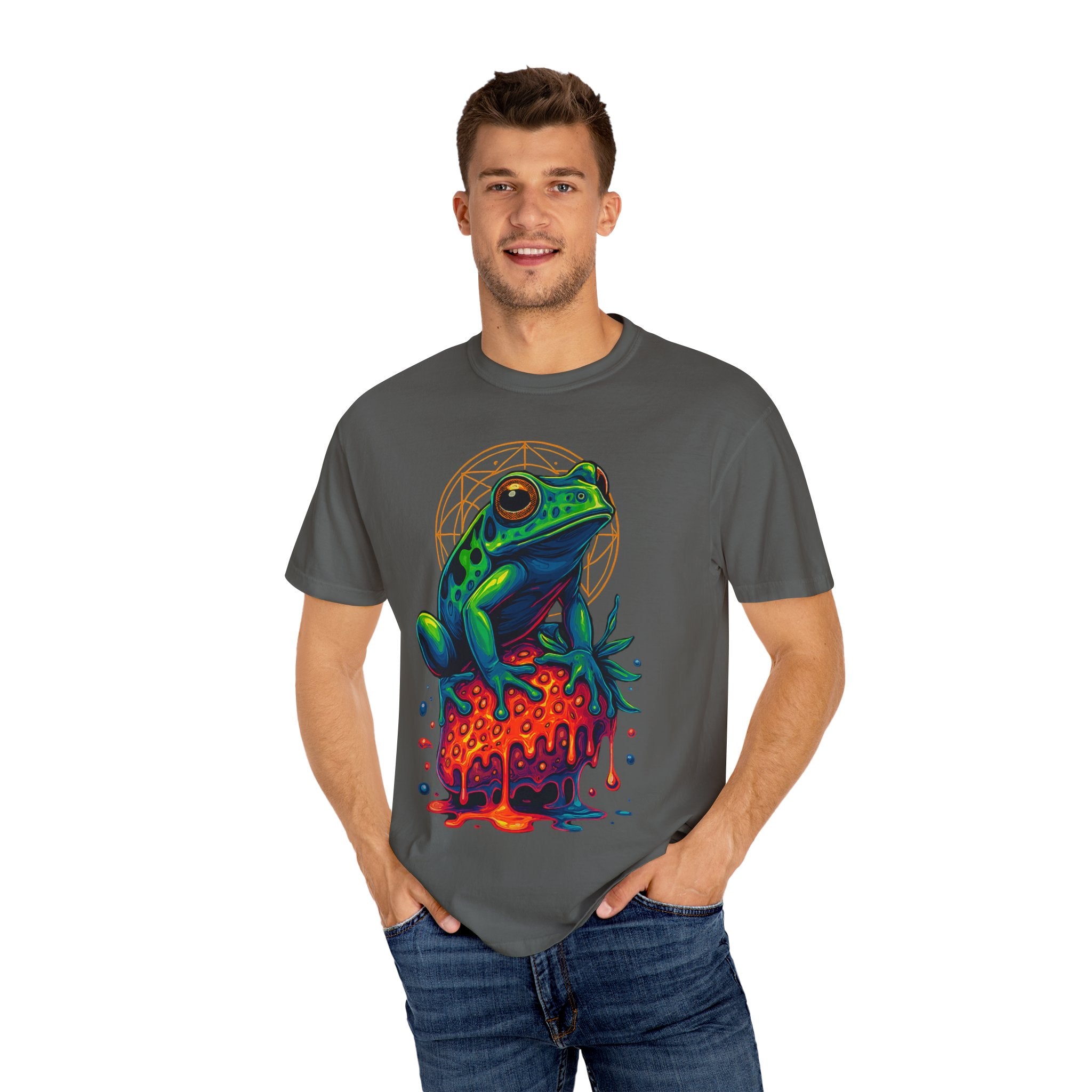 Berry Surreal Frog Tshirt