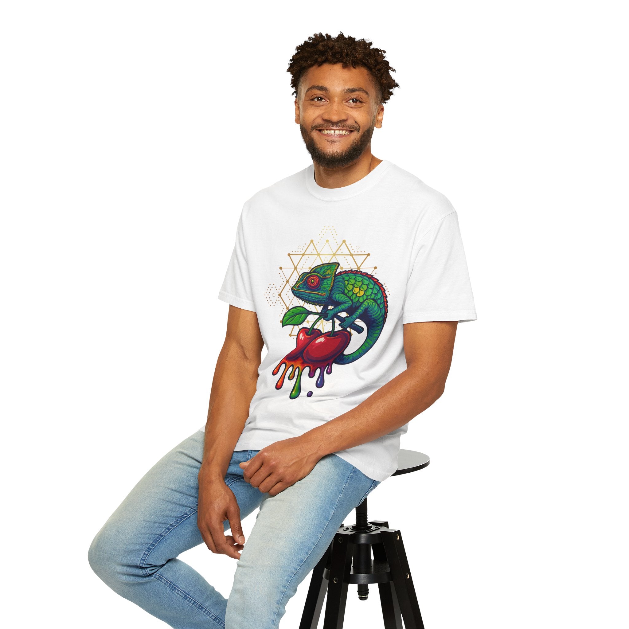 🍒🦎 Cherry Chameleon T-Shirt
