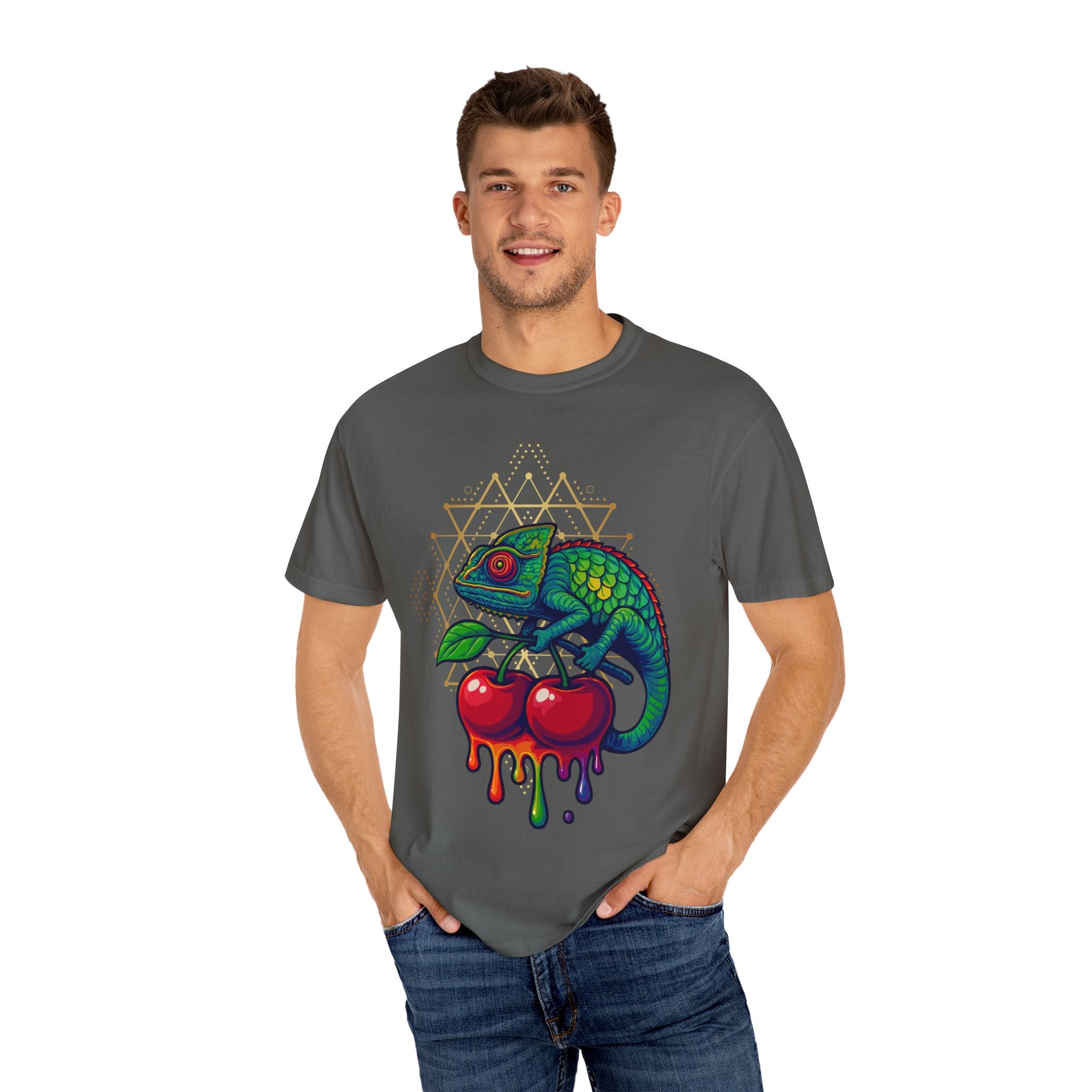 🍒🦎 Cherry Chameleon T-Shirt