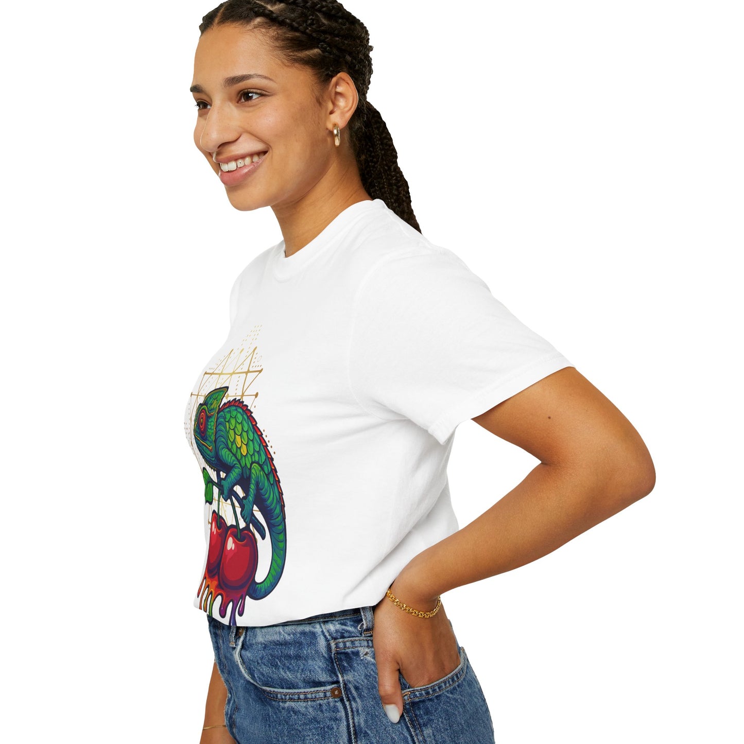 🍒🦎 Cherry Chameleon T-Shirt