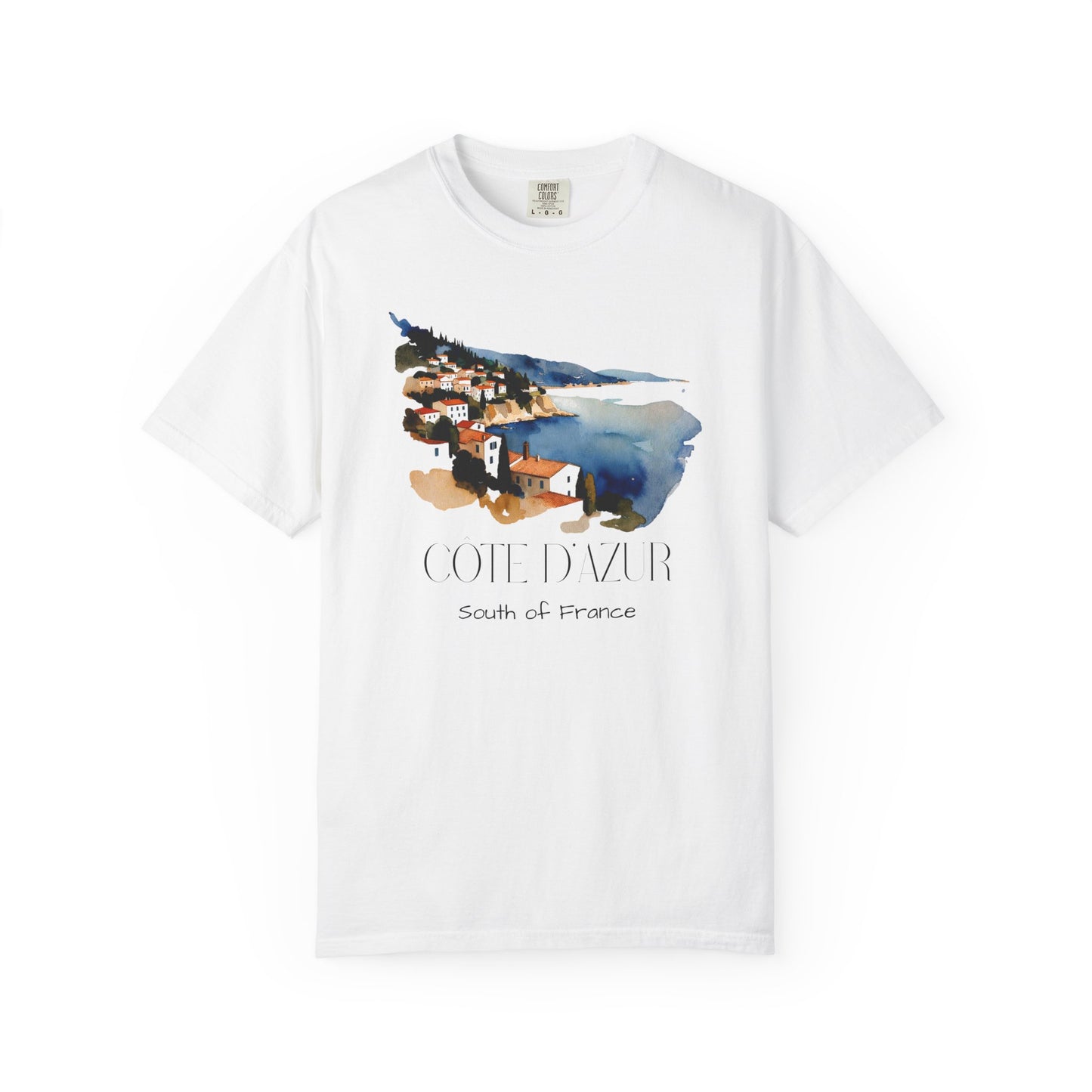 Cote D’Azur Watercolor Tee