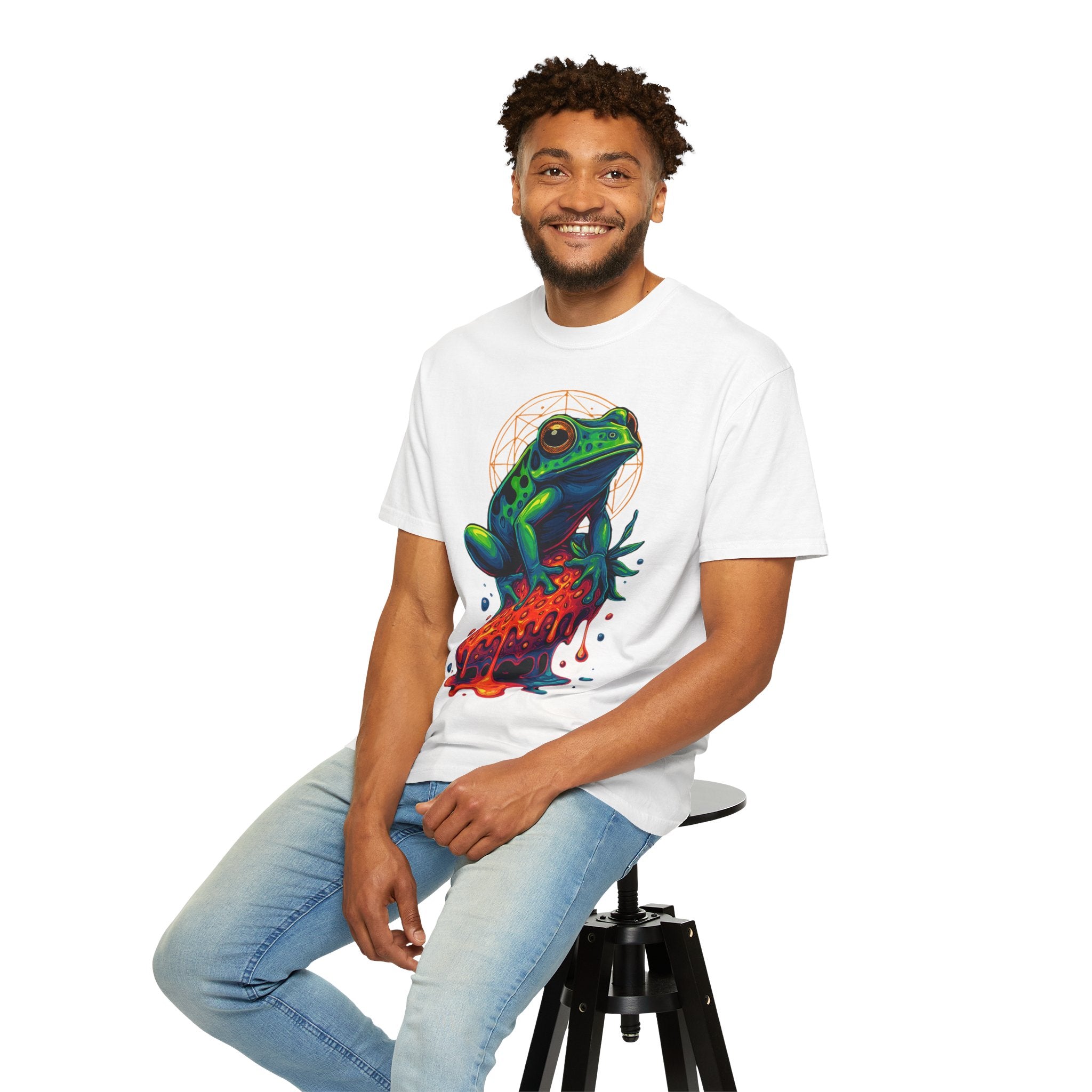 Berry Surreal Frog Tshirt