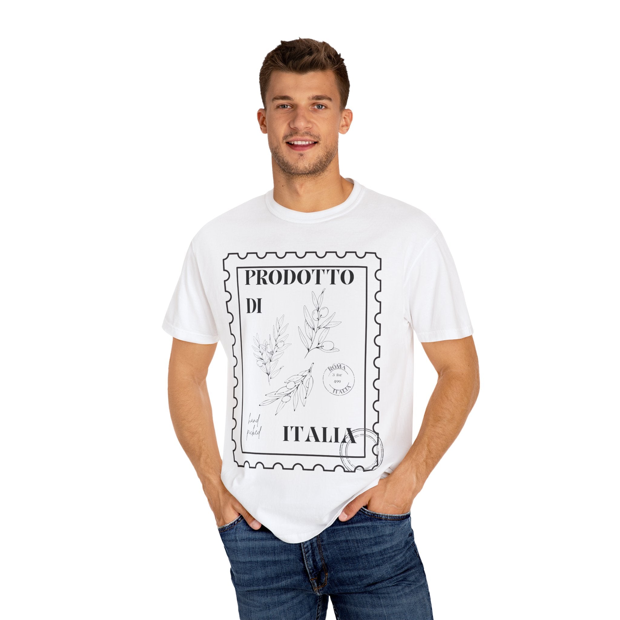 Italian Stamp Graphic Tee