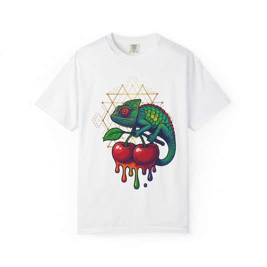 🍒🦎 Cherry Chameleon T-Shirt