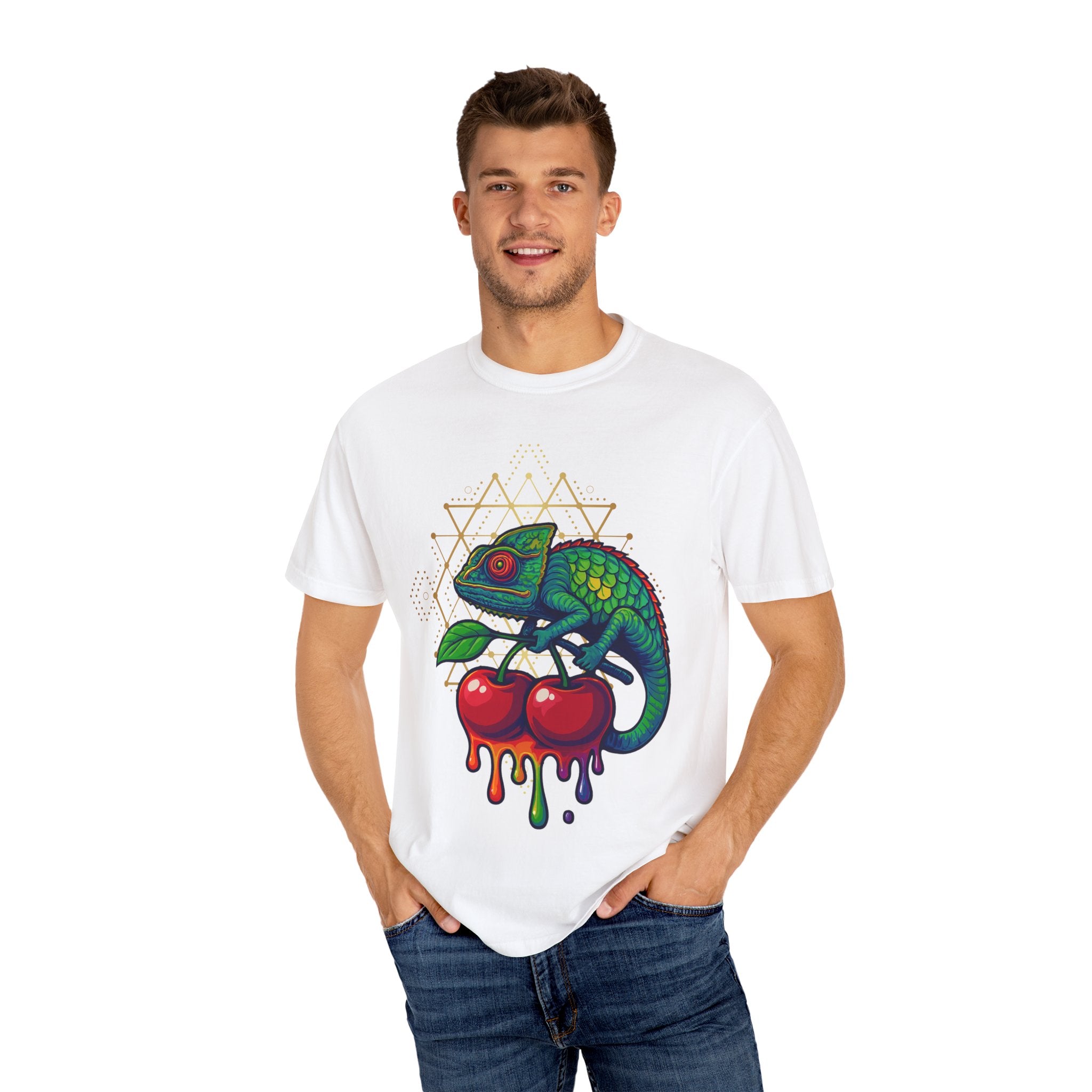 🍒🦎 Cherry Chameleon T-Shirt